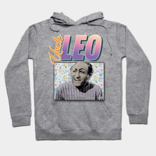 Uncle Leo 90s Style Aesthetic Design Hoodie